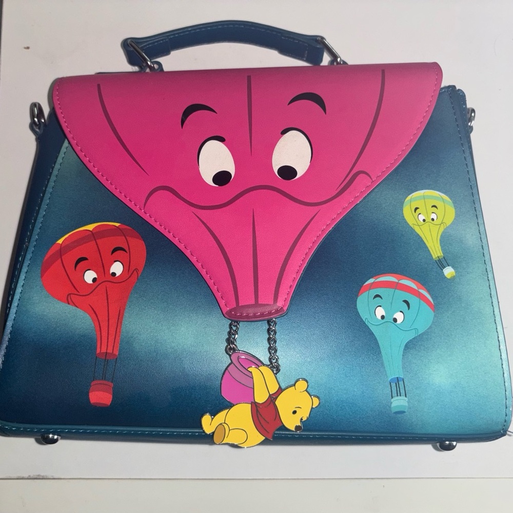 Winnie the Pooh-loungefly Colorful Balloon-Themed Women's Bag - Picture 2 of 4